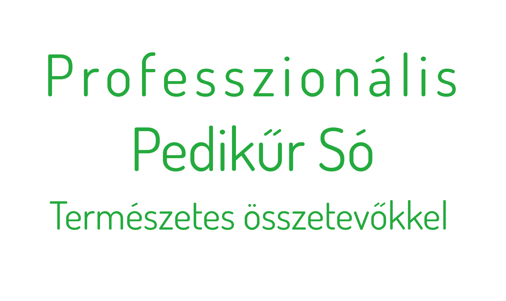 Professzionális Pedikűr Só Természetes összetevőkkel