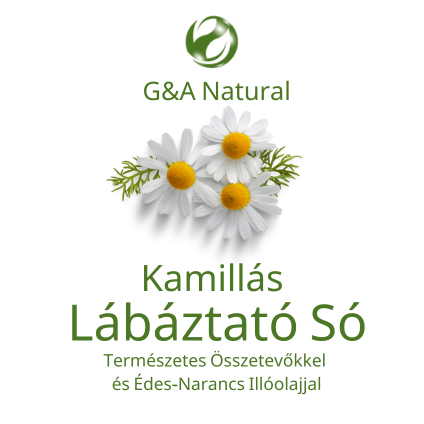 Kamillás Pedikűr Só Vegyszermentes
